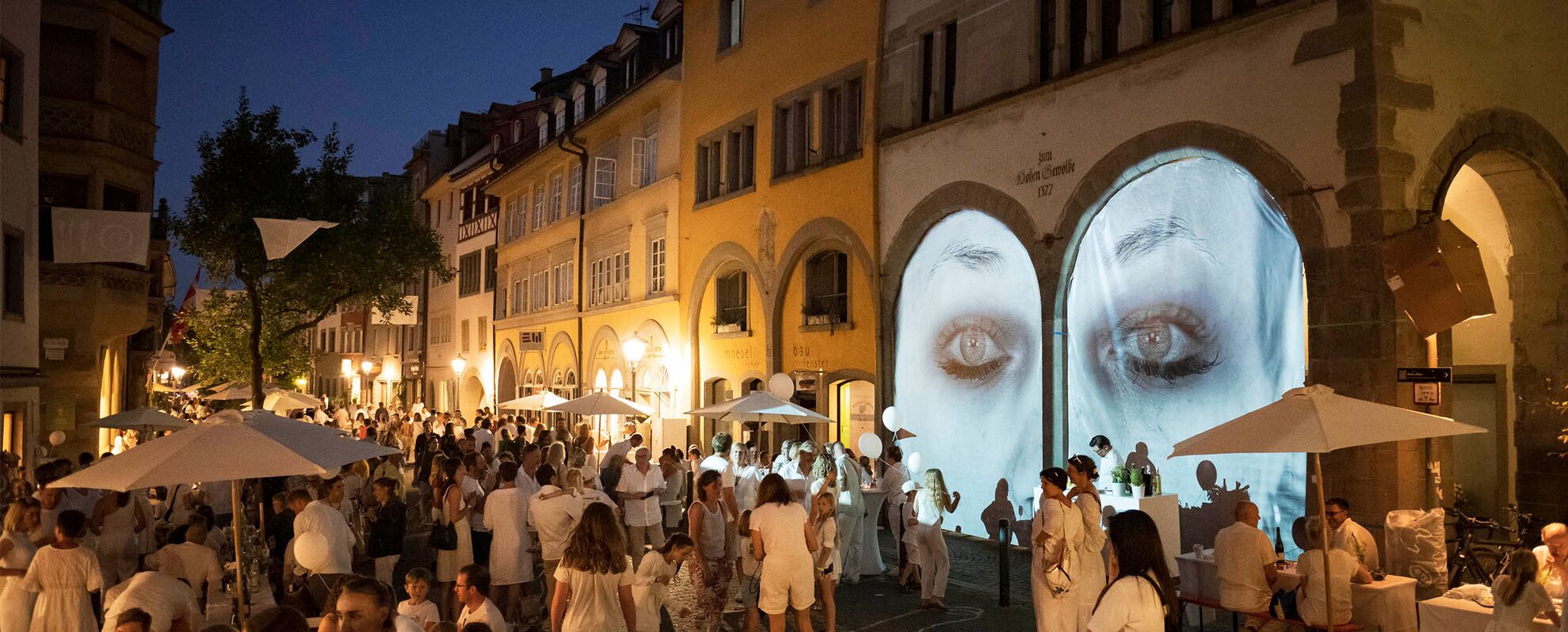 Abendveranstaltung in der Zollernstraße