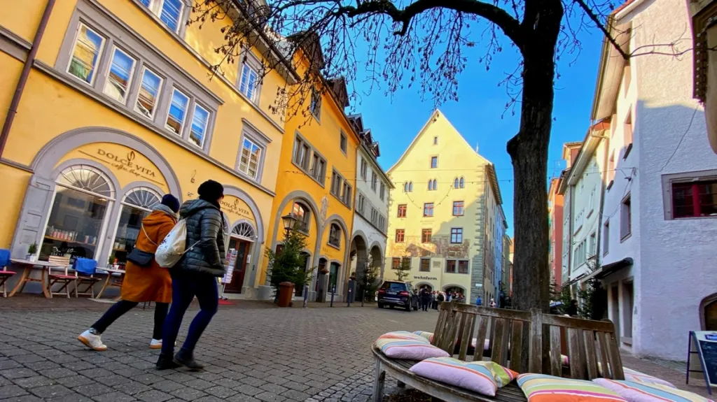 Platzbereich an der Zollernstraße